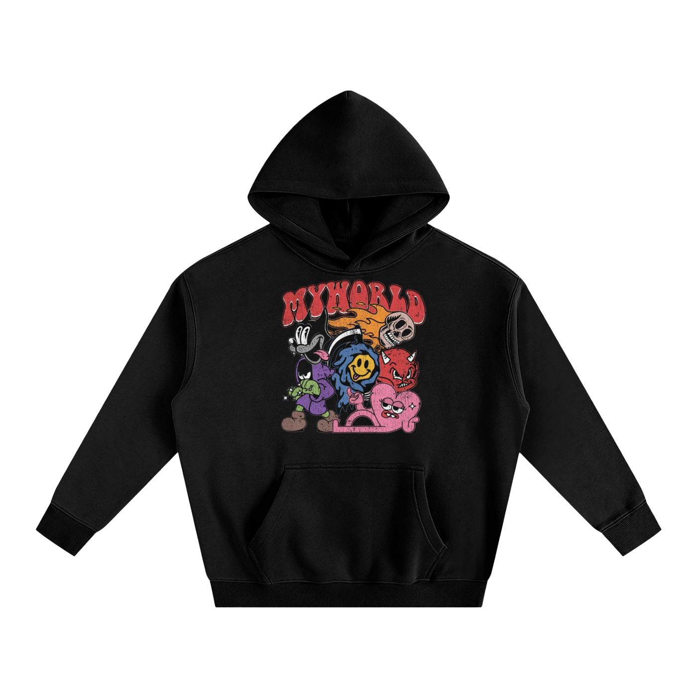 Oversize Fleeced Hoodie