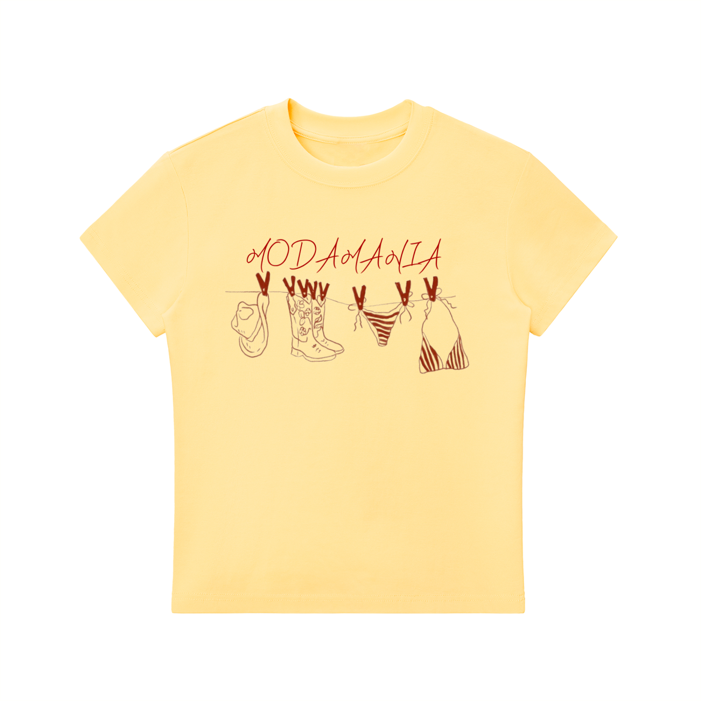 Essential Bodycon Crewneck T-Shirt