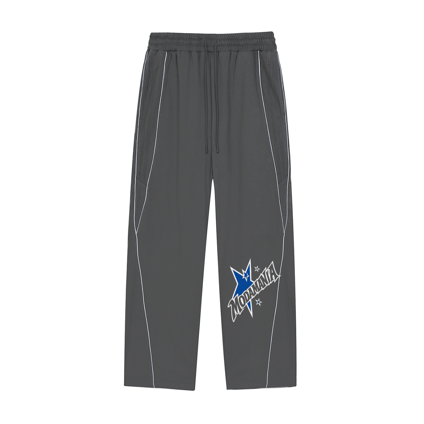 Reflection Striped Straight-Leg Sweatpants