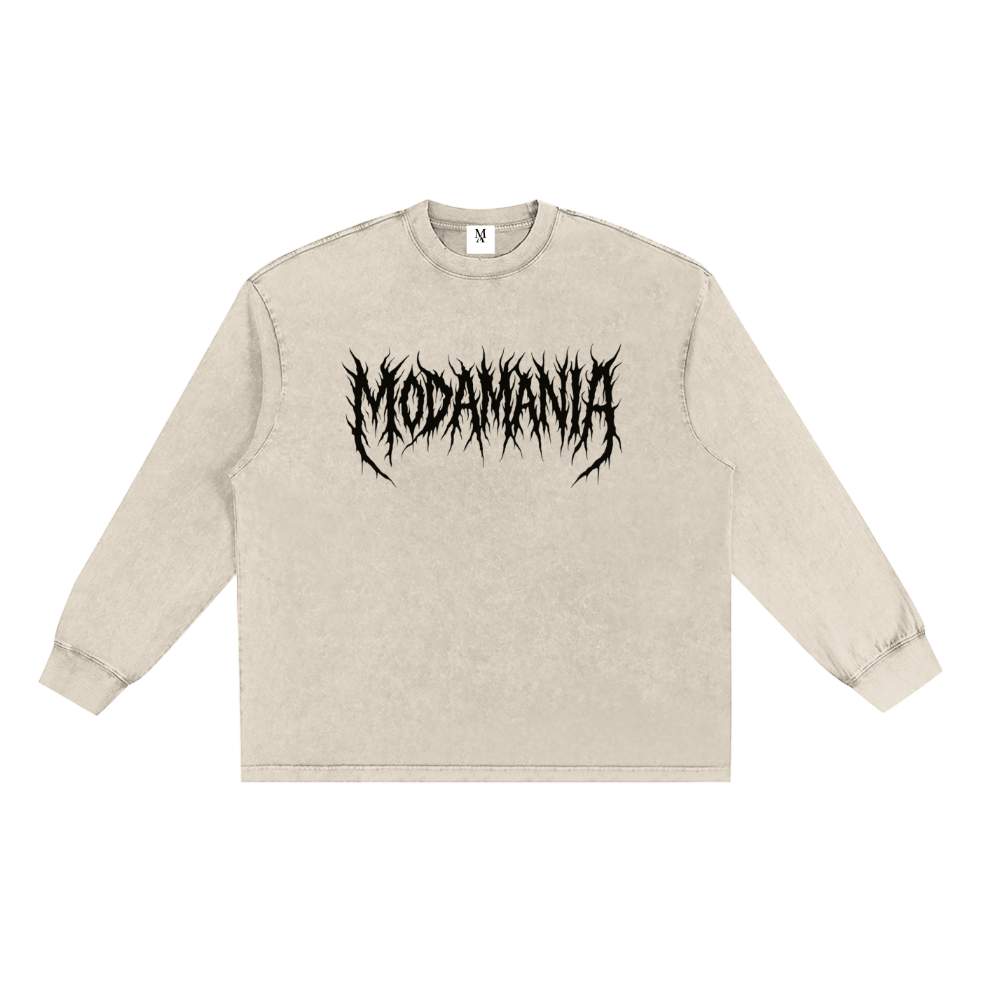 Snow Washed Frayed Edge T-Shirt