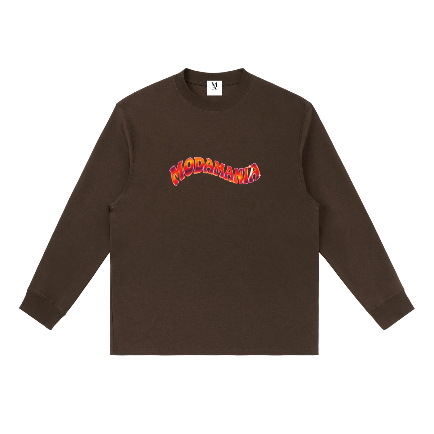 Crewneck T-Shirt Red logo