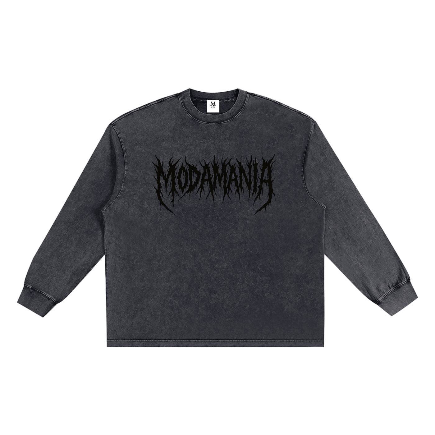 Snow Washed Frayed Edge T-Shirt