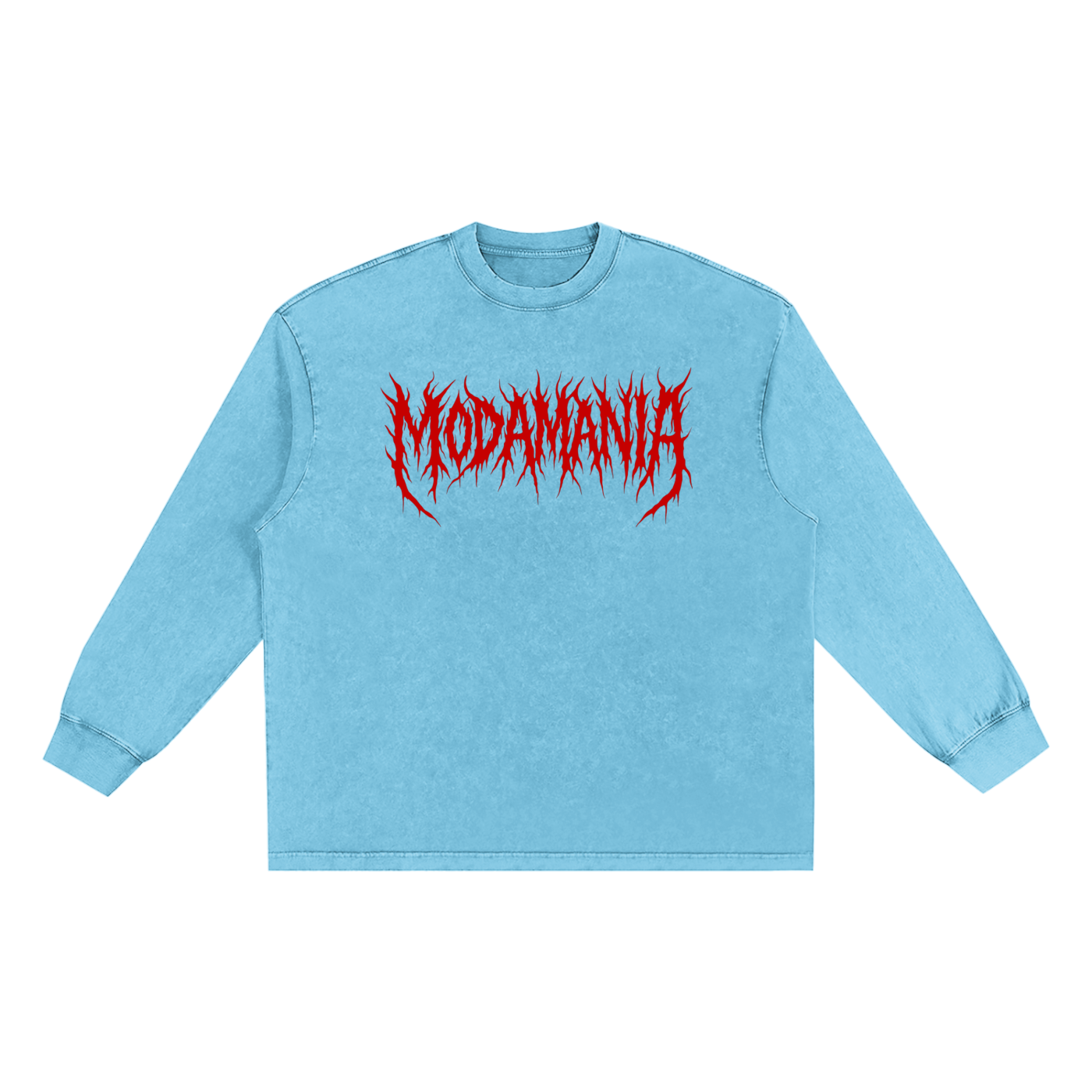 Snow Washed Frayed Edge T-Shirt