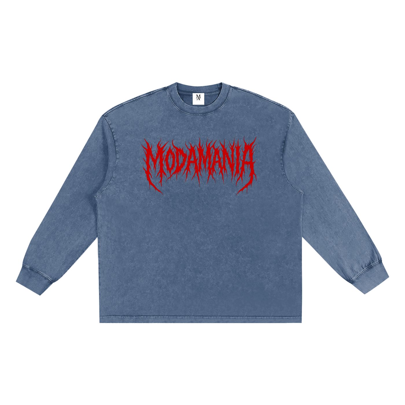 Snow Washed Frayed Edge T-Shirt